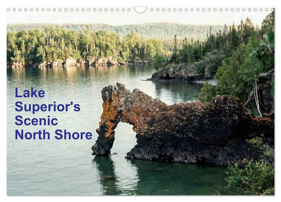 Lake Superior's Scenic North Shore (CALVENDO Monthly Calendar 2025)