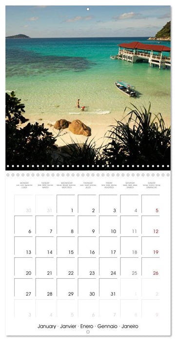 Fascination Southeast Asia (CALVENDO Monthly Calendar 2025)