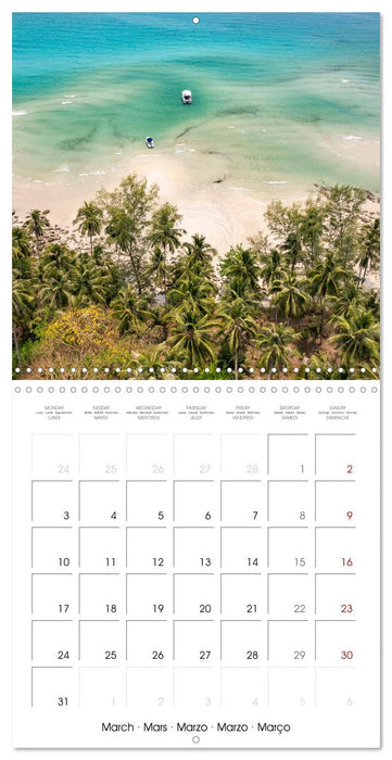 Fascination Southeast Asia (CALVENDO Monthly Calendar 2025)