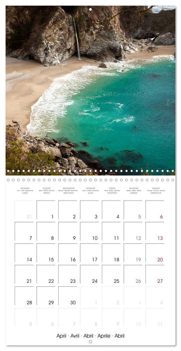 USA - The West - State and National Parks (CALVENDO Monthly Calendar 2025)