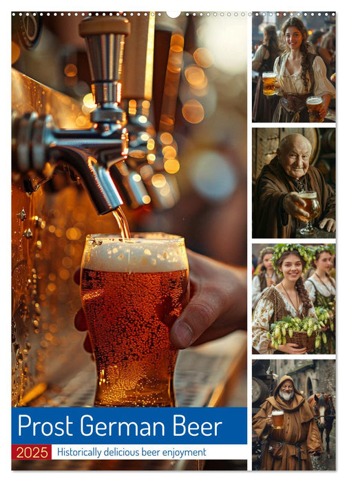 Prost German Beer (CALVENDO Monthly Calendar 2025)