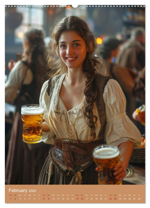 Prost German Beer (CALVENDO Monthly Calendar 2025)