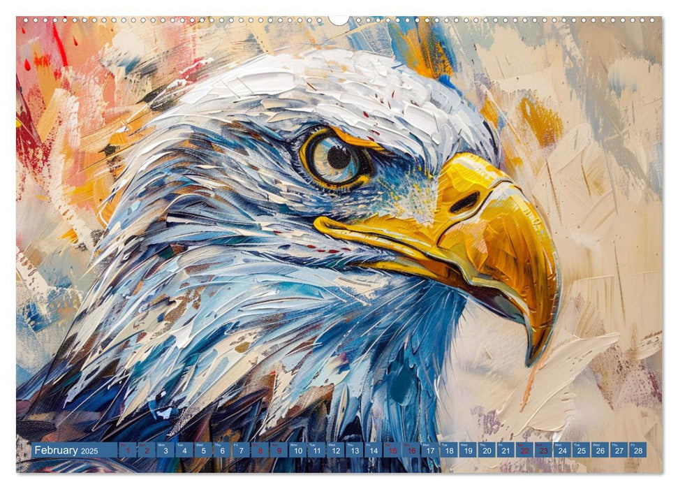 Patriotic Art Collection (CALVENDO Premium-Calendar 2025)