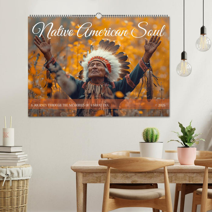 Native American Soul (CALVENDO Monthly Calendar 2025)