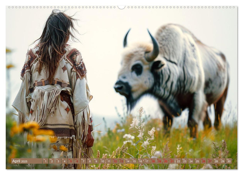 Native American Soul (CALVENDO Monthly Calendar 2025)