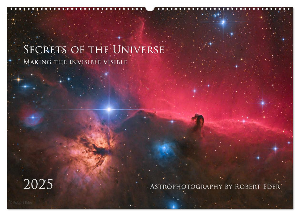 Secrets of the Universe (CALVENDO Monthly Calendar 2025)