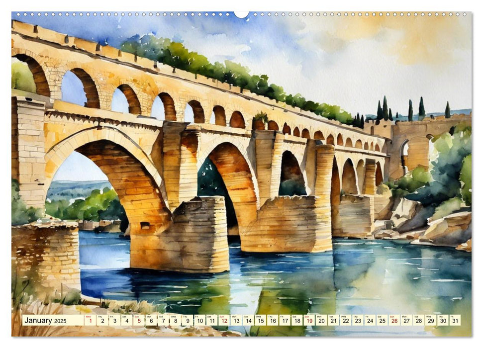 The most famous bridges in the world (CALVENDO Premium-Calendar 2025)