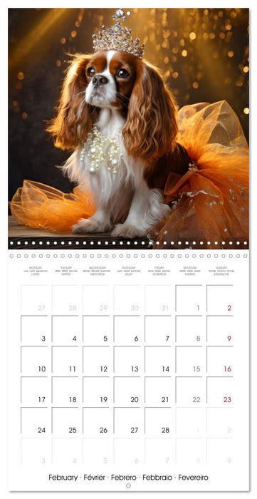 Grand Divas of the Dog World (CALVENDO Monthly Calendar 2025)