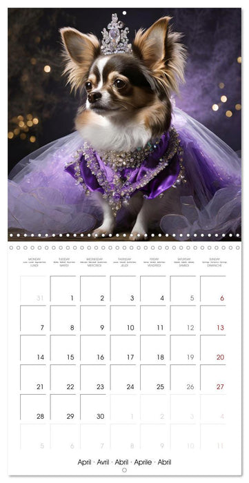 Grand Divas of the Dog World (CALVENDO Monthly Calendar 2025)