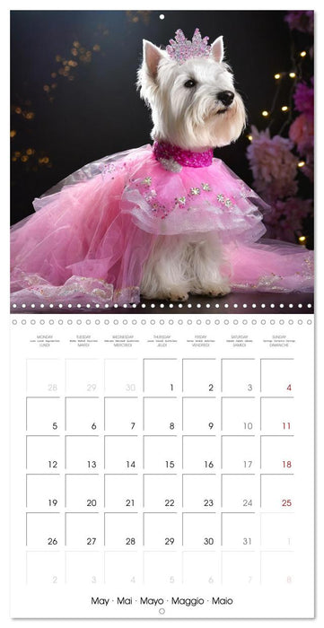 Grand Divas of the Dog World (CALVENDO Monthly Calendar 2025)