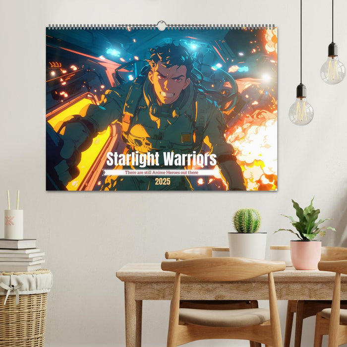 Starlight Warriors (CALVENDO Monthly Calendar 2025)