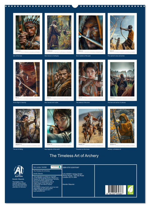 The Timeless Art of Archery (CALVENDO Premium-Calendar 2025)