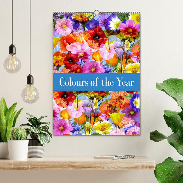 Colours of the Year (CALVENDO Monthly Calendar 2025)