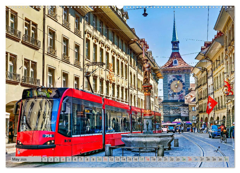 Amazing Berne - Switzerland (CALVENDO Monthly Calendar 2025)