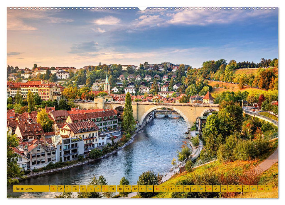 Amazing Berne - Switzerland (CALVENDO Monthly Calendar 2025)