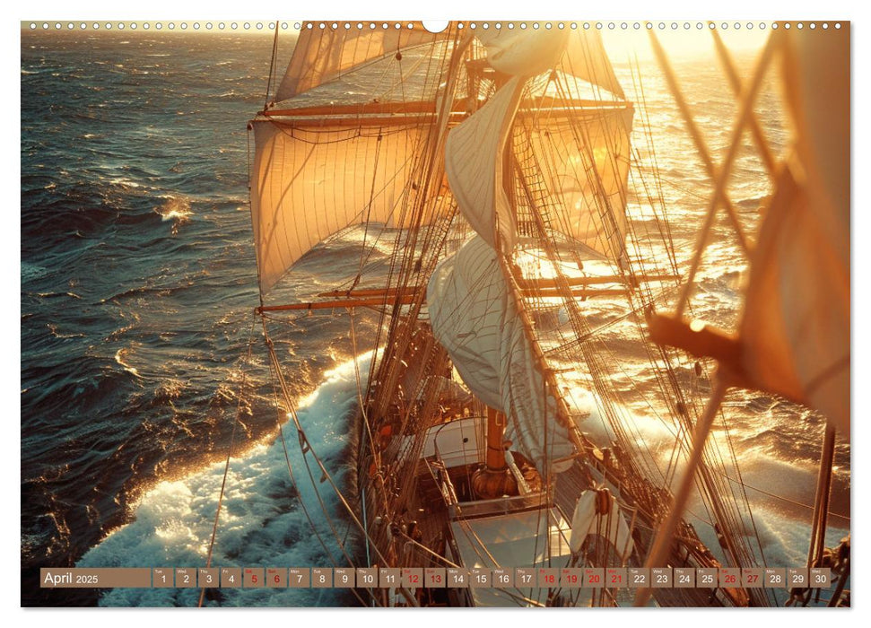 Sailing Through Seasons (CALVENDO Premium-Calendar 2025)