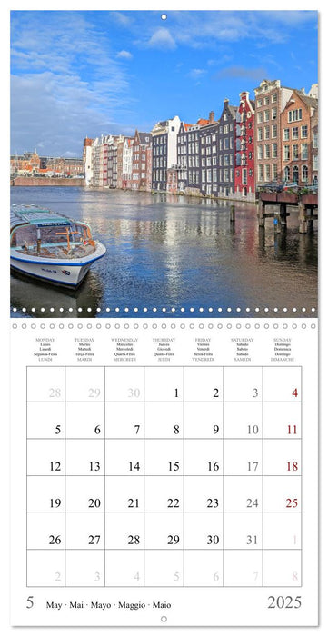 A Journey Through Europe (CALVENDO Monthly Calendar 2025)