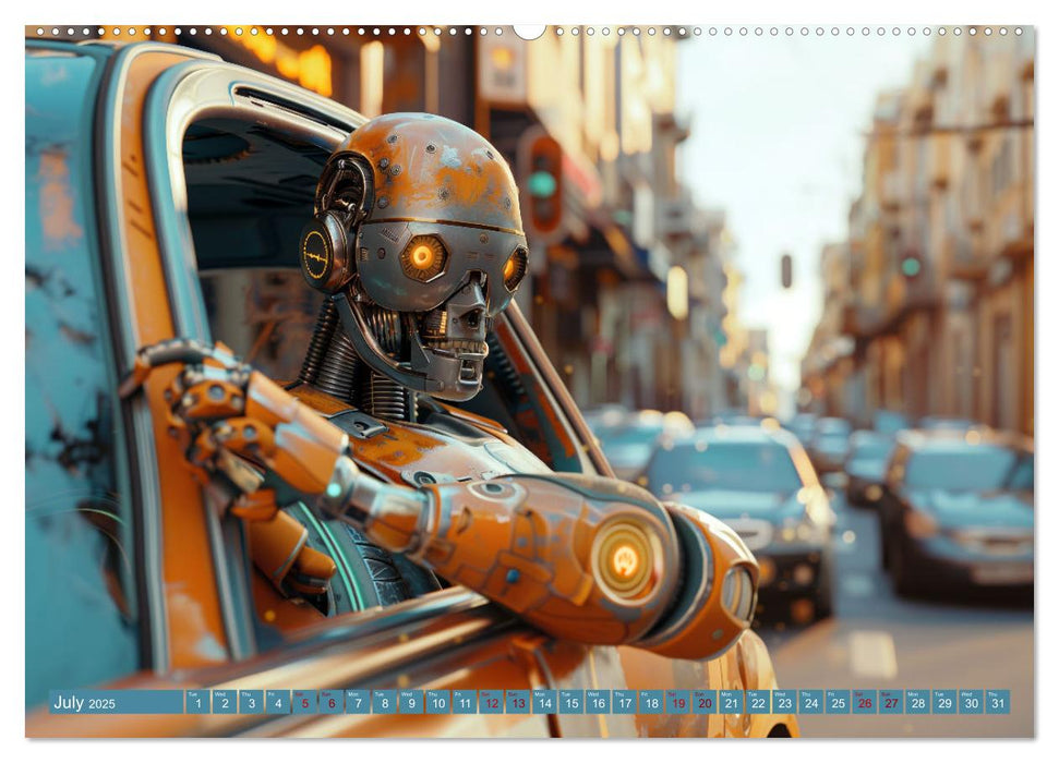 Robots Are Just People Too (CALVENDO Premium-Calendar 2025)