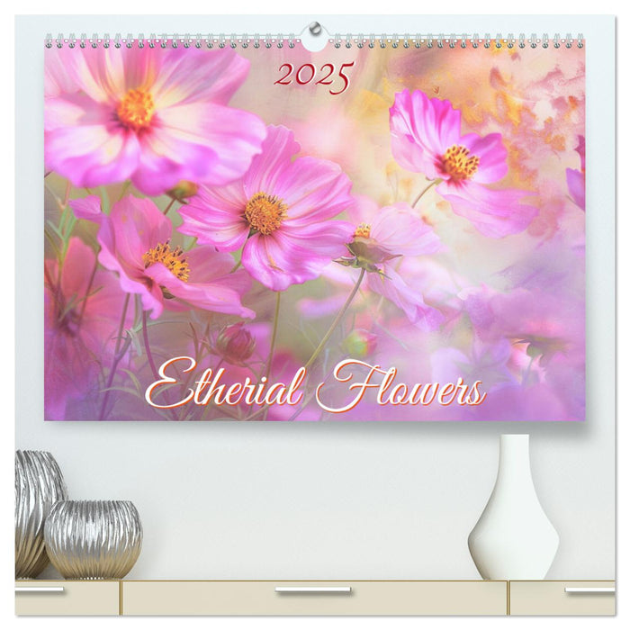 Etherial flowers (CALVENDO Premium-Calendar 2025)