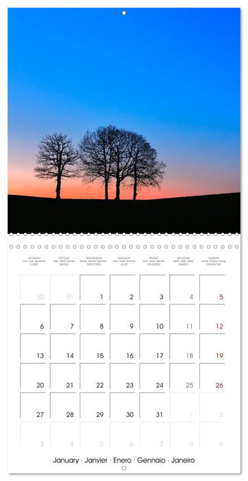 German Landscapes (CALVENDO Monthly Calendar 2025)