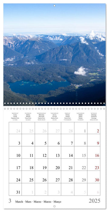 A Journey Through Germany (CALVENDO Monthly Calendar 2025)