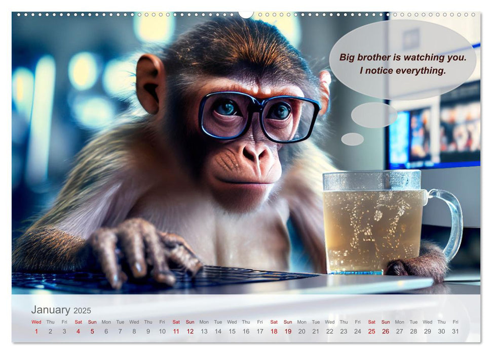 You really think you are an IT expert (CALVENDO Monthly Calendar 2025)