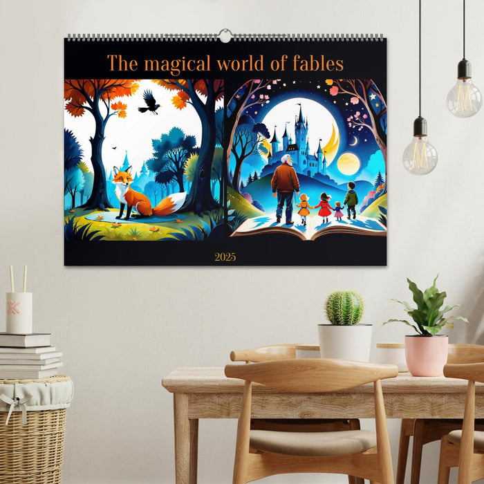 The magical world of fables (CALVENDO Monthly Calendar 2025)