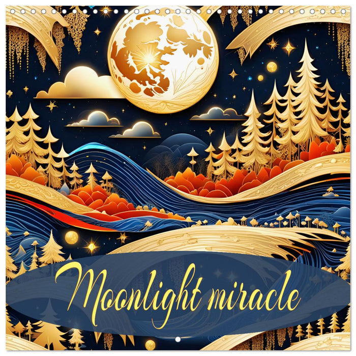 Moonlight miracle (CALVENDO Monthly Calendar 2025)