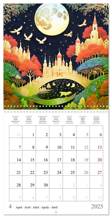 Moonlight miracle (CALVENDO Monthly Calendar 2025)