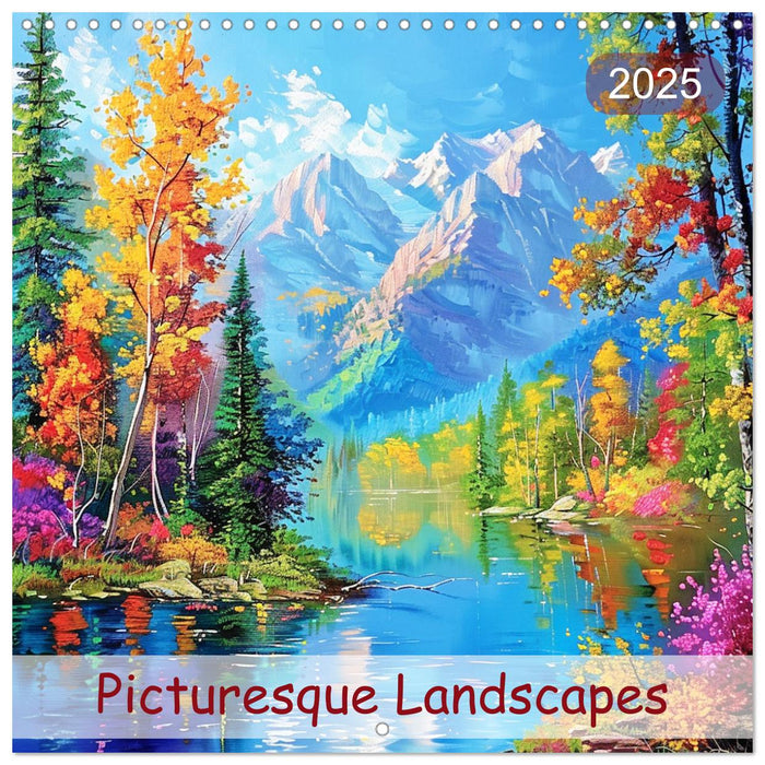 Picturesque Landscapes (CALVENDO Monthly Calendar 2025)