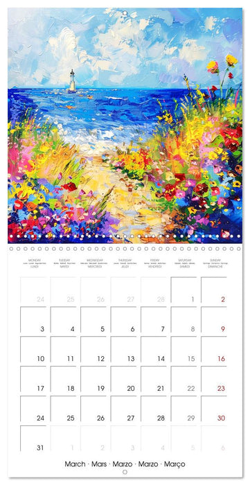 Picturesque Landscapes (CALVENDO Monthly Calendar 2025)