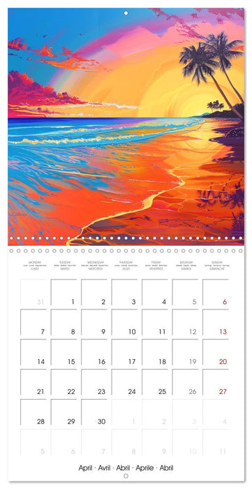 Picturesque Landscapes (CALVENDO Monthly Calendar 2025)