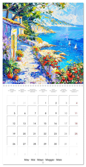 Picturesque Landscapes (CALVENDO Monthly Calendar 2025)