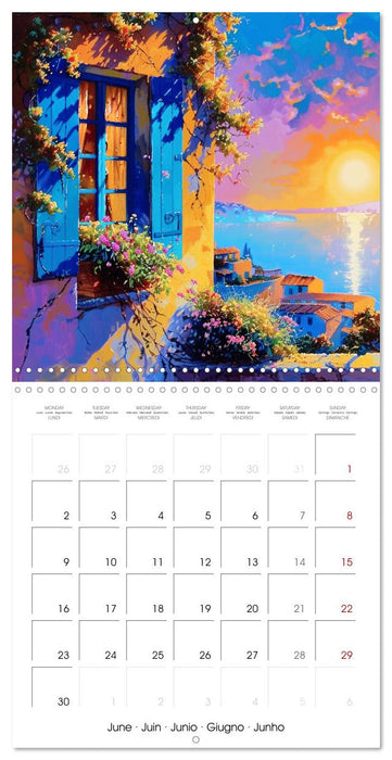 Picturesque Landscapes (CALVENDO Monthly Calendar 2025)