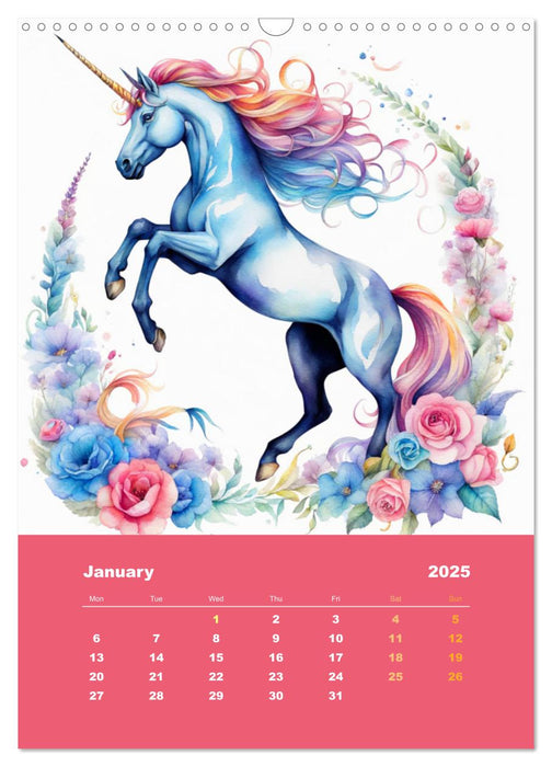 An enchanted world (CALVENDO Monthly Calendar 2025)