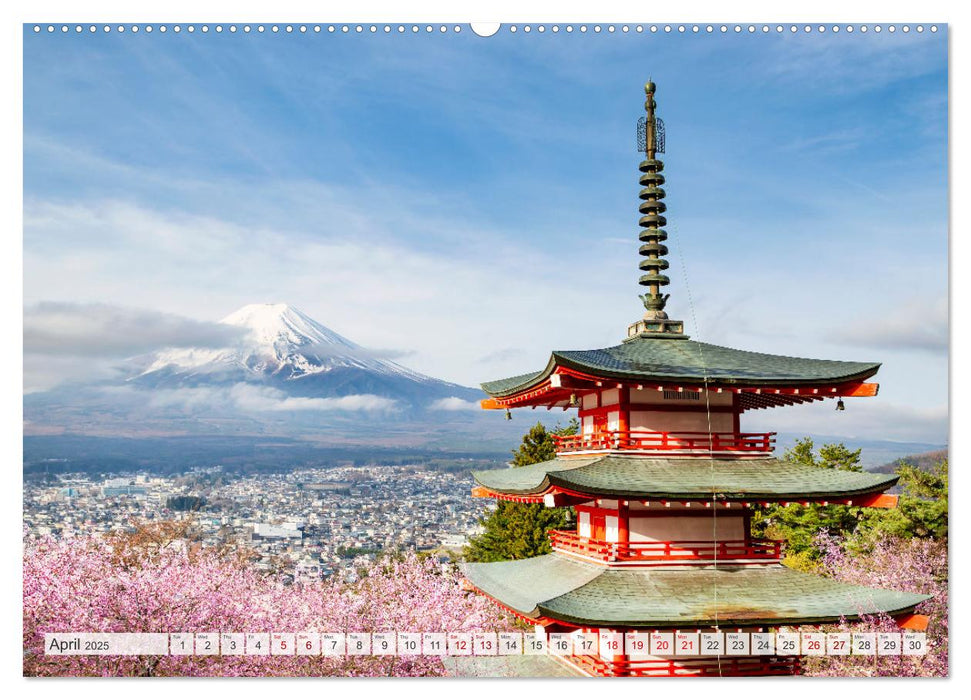 JAPAN Journey through time and beauty (CALVENDO Monthly Calendar 2025)