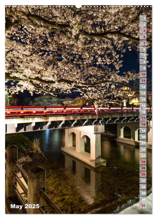 THE MAGIC OF JAPAN Charming impressions (CALVENDO Monthly Calendar 2025)