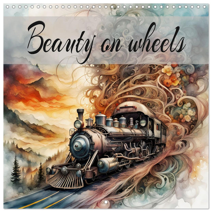 Beauty on wheels (CALVENDO Monthly Calendar 2025)