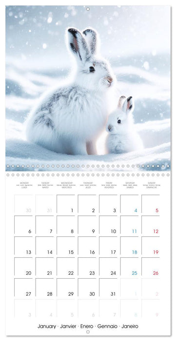 Animals of Arctic (CALVENDO Monthly Calendar 2025)