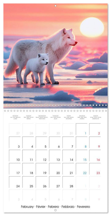 Animals of Arctic (CALVENDO Monthly Calendar 2025)