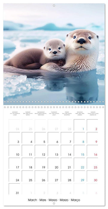 Animals of Arctic (CALVENDO Monthly Calendar 2025)