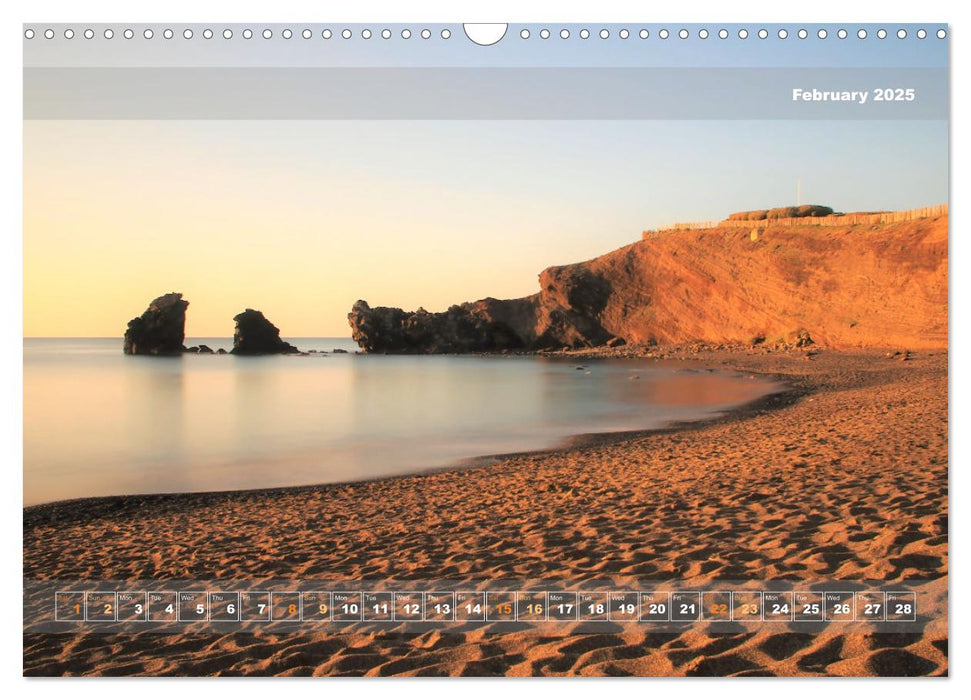 Natural landscape of France (CALVENDO Monthly Calendar 2025)