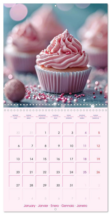 Cupcake Lovers (CALVENDO Monthly Calendar 2025)