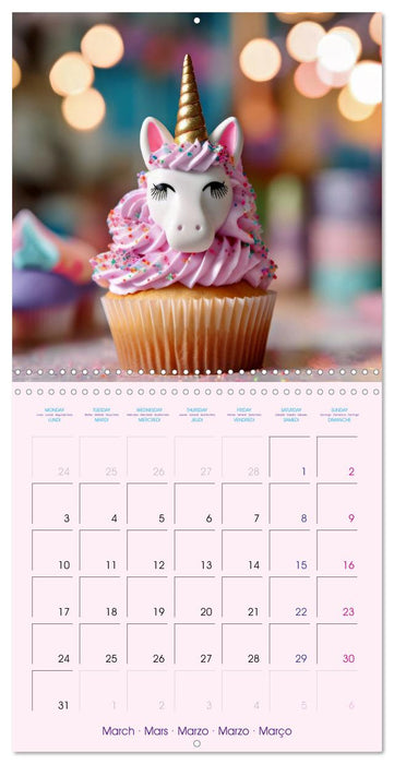 Cupcake Lovers (CALVENDO Monthly Calendar 2025)