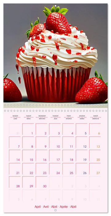 Cupcake Lovers (CALVENDO Monthly Calendar 2025)