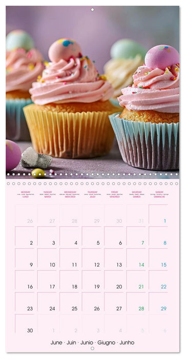 Cupcake Lovers (CALVENDO Monthly Calendar 2025)