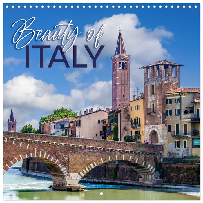 Beauty of ITALY (CALVENDO Monthly Calendar 2025)