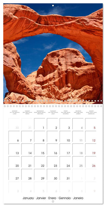 AMERICAN SOUTHWEST Stunning scenery (CALVENDO Monthly Calendar 2025)