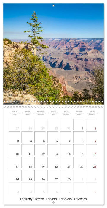 AMERICAN SOUTHWEST Stunning scenery (CALVENDO Monthly Calendar 2025)