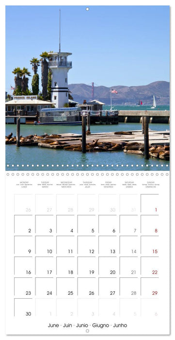 SAN FRANCISCO Highlights (CALVENDO Monthly Calendar 2025)